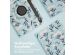 iMoshion 360° drehbare Design Klapphülle für das Samsung Galaxy Tab S9 - Flowers