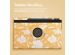 iMoshion 360° drehbare Design Klapphülle für das Samsung Galaxy Tab S9 Plus - Yellow Flowers