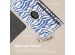 iMoshion 360° drehbare Design Klapphülle für das Samsung Galaxy Tab S9 Ultra - White Blue Stripes