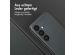 Accezz MagSafe Leather Backcover für das Samsung Galaxy S24 - Onyx Black