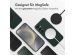 Accezz MagSafe Leather Backcover für das Samsung Galaxy S24 - Cedar Green