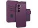 Accezz 2-in-1 Klapphülle aus Leder mit MagSafe für das Samsung Galaxy S23 - Heath Purple