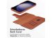 Accezz 2-in-1 Klapphülle aus Leder mit MagSafe für das Samsung Galaxy S23 - Sienna Brown