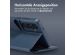 Accezz 2-in-1 Klapphülle aus Leder mit MagSafe für das Samsung Galaxy S23 FE - Nightfall Blue