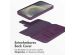Accezz 2-in-1 Klapphülle aus Leder mit MagSafe für das Samsung Galaxy S24 - Heath Purple