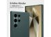 Accezz 2-in-1 Klapphülle aus Leder mit MagSafe für das Samsung Galaxy S24 Ultra - Cedar Green