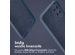 Accezz 2-in-1 Klapphülle aus Leder mit MagSafe für das Samsung Galaxy S24 Plus - Nightfall Blue