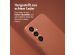 Accezz 2-in-1 Klapphülle aus Leder mit MagSafe für das Samsung Galaxy S24 Plus - Sienna Brown