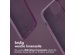 Accezz 2-in-1 Klapphülle aus Leder mit MagSafe für das iPhone 15 - Heath Purple