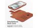Accezz 2-in-1 Klapphülle aus Leder mit MagSafe für das iPhone 15 - Sienna Brown