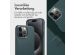 Accezz 2-in-1 Klapphülle aus Leder mit MagSafe für das iPhone 15 Pro Max - Cedar Green
