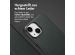 Accezz 2-in-1 Klapphülle aus Leder mit MagSafe für das iPhone 14 - Onyx Black