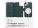 Accezz 2-in-1 Klapphülle aus Leder mit MagSafe für das iPhone 14 - Cedar Green