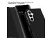 Selencia Echtleder Klapphülle für das Samsung Galaxy A55 - Schwarz