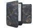 iMoshion Design Slim Soft Case Sleepcover für das Pocketbook Touch Lux 5 / HD 3 / Basic Lux 4 / Vivlio Lux 5 - Black Marble