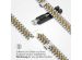 Selencia Jubilee-Edelstahlarmband für die Apple Watch Series 1-9 / SE - 38/40/41 mm - Silber / Gold