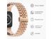 Selencia Jubilee-Edelstahlarmband für die Apple Watch Series 1-9 / SE - 38/40/41 mm - Rose Gold