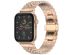 Selencia Jubilee-Edelstahlarmband für die Apple Watch Series 1-9 / SE - 38/40/41 mm - Rose Gold