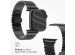 Selencia Jubilee-Edelstahlarmband für die Apple Watch Series 1-9 / SE / Ultra (2) - 42/44/45/49 mm - Schwarz