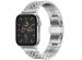 Selencia Jubilee-Edelstahlarmband für die Apple Watch Series 1-9 / SE / Ultra (2) - 42/44/45/49 mm - Silber