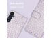 iMoshion Design Klapphülle für das Samsung Galaxy A35 - White Daisy