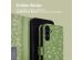 iMoshion Design Klapphülle für das Samsung Galaxy A35 - Green Flowers