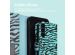 iMoshion Design Klapphülle für das Samsung Galaxy A55 - Black Blue Stripes