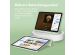 Accezz Smarte Klapphülle aus Silikon für das iPad Air 5 (2022) / iPad Air 4 (2020) - Hellgrün