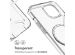 iMoshion MagSafe Hülle mit abnehmbarem Band für das iPhone 12 (Pro) - Transparent