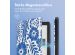 iMoshion Design Slim Hard Case Sleepcover für das Kobo Clara HD - Flower Tile