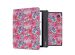 iMoshion Design Slim Hard Case Sleepcover mit Stand für das Kobo Libra H2O - Flower Watercolor