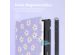 iMoshion Design Slim Hard Case Sleepcover mit Stand für das Kobo Libra H2O - Flowers Distance