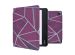 iMoshion Design Slim Hard Case Sleepcover mit Stand für das Kobo Sage / Tolino Epos 3 - Bordeaux Graphic