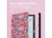 iMoshion Design Slim Hard Case Sleepcover für das Pocketbook Touch Lux 5 / HD 3 / Basic Lux 4 / Vivlio Lux 5 - Flower Watercolor
