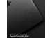 Selencia Glitzer Cover für das MacBook Air 13 Zoll (2018-2020) - A1932 / A2179 / A2337 - Schwarz