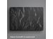 Selencia Cover mit Samtoberfläche für das MacBook Air 15 Zoll (2023) / Air 15 Zoll (2024) M3 chip - A2941 / A3114 - Schwarz