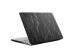 Selencia Cover mit Samtoberfläche für das MacBook Pro 16 Zoll (2021) / Pro 16 Zoll (2023) M3 chip - A2485 / A2780 / A2919 - Schwarz