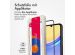Accezz Dreifach starke Full Cover Schutzfolie mit Applikator für das Samsung Galaxy A15 (5G/4G) - Transparent
