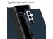 Selencia Echtleder Klapphülle für das Samsung Galaxy A55 - Blau