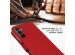 Selencia Echtleder Klapphülle für das Samsung Galaxy A15 (5G/4G) - Rot