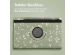 iMoshion 360° drehbare Design Klapphülle für das Samsung Galaxy Tab S9 FE - Green Flowers