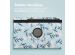 iMoshion 360° drehbare Design Klapphülle für das Samsung Galaxy Tab S9 FE Plus - Flowers