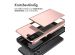 iMoshion Backcover mit Kartenfach für das Samsung Galaxy S21 FE - Rose Gold