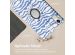 iMoshion 360° drehbare Design Klapphülle für das Xiaomi Redmi Pad SE - White Blue Stripes