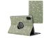 iMoshion 360° drehbare Design Klapphülle für das Honor Pad X9 - Green Flowers