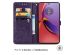 iMoshion Mandala Klapphülle für das Motorola Moto G84 - Violett