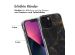 iMoshion Design Hülle für das iPhone 13 Mini - Black Marble