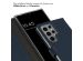 Selencia Echtleder Klapphülle für das Samsung Galaxy S24 Ultra - Blau