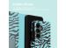 iMoshion Design Klapphülle für das Samsung Galaxy S24 - Black Blue Stripes