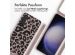 iMoshion Silikonhülle design mit Band für das Samsung Galaxy S24 - Animal Pink
